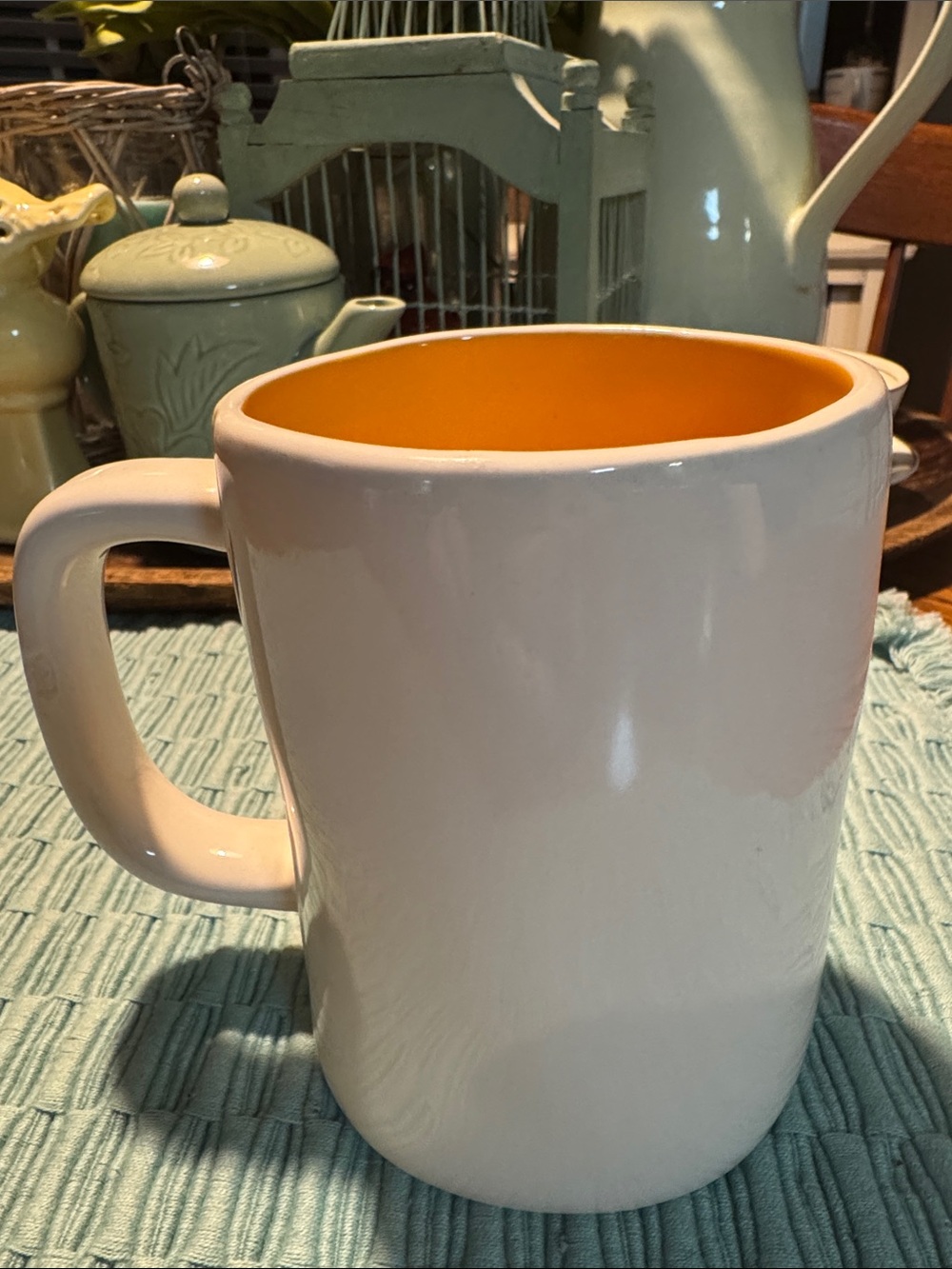 Rae Dunn White 'Play' Mug - Picture 2 of 4